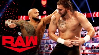 Ricochet vs Tucker Raw Nov 2 2020 [upl. by Hubey]