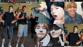 Epic Reunion of BTS’s V and Kim Minjae After 8 Years A Heartwarming Moment for Fans [upl. by Ralaigh596]