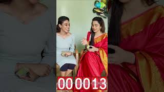 Matchstick Challenge with Boomika  Delna davis  Anbe Vaa  Saregama TV Shows Tamil [upl. by Aehsel]