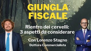 Rientro dei cervelli 3 aspetti da considerare nel 2024  Giungla Fiscale  Ep n 18 con L Stagno [upl. by Marie-Jeanne712]