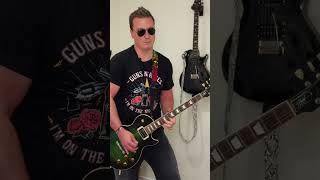 Nightrain 🚂  🌹 Guns N Roses 🌹 Outro Solo 4 slash shorts short guitarlesson [upl. by Annovoj]