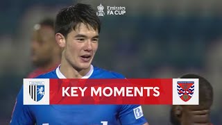 Gillingham v Dagenham amp Redbridge  Key Moments  Second Round Replay  Emirates FA Cup 202223 [upl. by Makell]