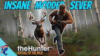 I Found A INSANE MODDED Server  TheHunter Call Of The Wild thehuntercallofthewild [upl. by Teresita]