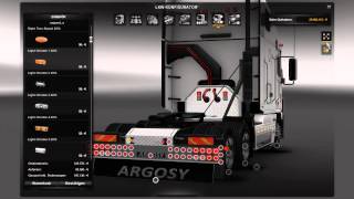 ETS2 v11813 Argosy Freightliner 8×4 v30 [upl. by Hiltner]