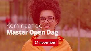 Kom naar de Master Open Dag op 21 november [upl. by Etterual]