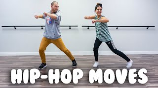 Hip Hop For Beginners 5 Basic Moves [upl. by Anirahs]