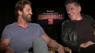 Gerard Butler and Craig Ferguson Are Jealous of Each Other In How To Drain Your Dragon 2 [upl. by Kleinstein]