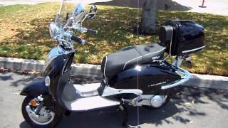 BMS 150cc Palazzo Scooter  Moped In Depth Review [upl. by Virgy]