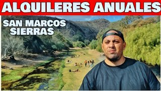 SE ALQUILAN CASAS BARATAS EN SAN MARCOS SIERRAS  PRECIOS [upl. by Karlan]