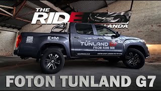 Foton Tunland G7 Review in South Africa Can the Chinese takeover the bakkie market [upl. by Criswell]