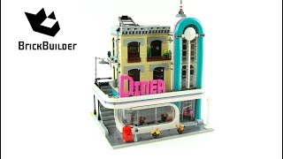 Lego Creator 10260 Downtown Diner  Lego Speed Build [upl. by Joby]