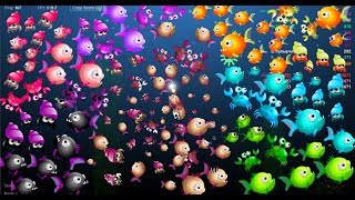 Oceanario Rainbow Army Fish  343000 All Score  Oceanario World Record Funny Moments [upl. by Notsgnik]