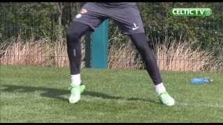 Celtic FC  Goalkeeper Training May 2013 [upl. by Aicemak]