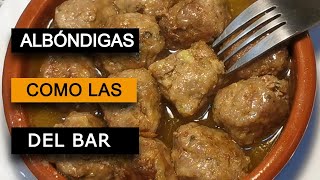 🍻 ALBONDIGAS EN SALSA TAN TIERNAS QUE SE DESHACEN EN LA BOCA [upl. by Lenard]