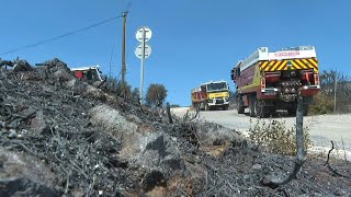 Occitanie feux maîtrisés dans lHérault et les PyrénéesOrientales  AFP [upl. by Denby]