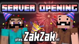 de SERVER is officieel GEOPEND  ZakZak server [upl. by Latin]