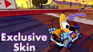 Brian  Exclusive Skin Gameplay  Warped kart Racers [upl. by Ramak]