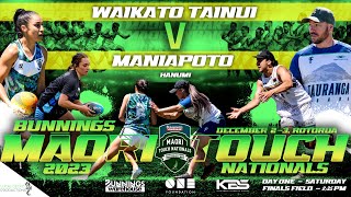 Live  Waikato Tainui v Maniapoto  Hanumi Pool A  Bunnings Māori Touch Nationals 2023 [upl. by Hirz]