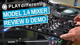 PLAYdifferently Model 14 Analogue DJ Mixer Review  Ultimate 4Channel Mixer [upl. by Yerac]