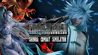 Hardest Shinra Battle Sim Missions Final Fantasy VII Remake Intergrade [upl. by Elcin]