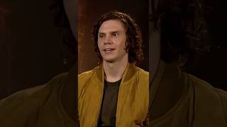 Evan Peters answers fun questions evanpeters shorts [upl. by Avehsile]