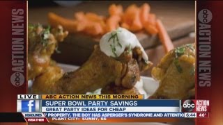 Saving big for your Super Bowl party [upl. by Pitts]