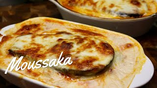 Greek Cuisine Delight Perfect Moussaka with Bechamel Sauce मुसाका 做 Musaca [upl. by Ahsot]