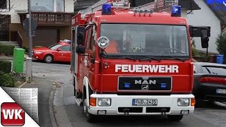 Kellerbrand mit Verletzten in Taunusstein [upl. by Ruomyes]