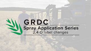 Spray Application Series  24D label changes [upl. by Sucerdor]