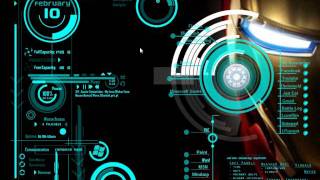 Iron Man Rainmeter Theme [upl. by Erbua]