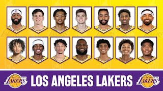 Update 14 Aug Los Angeles LAKERS Roster 20232024  Player Lineup [upl. by Sink]