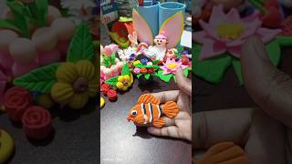 DIY Clay craft idea ।। Clay fish ।। Clay art ।। diy shorts craft clayart creative art [upl. by Bronnie]