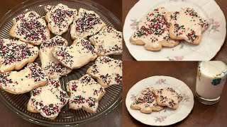 Cut Out Sugar Cookies  Sugar Cookies Recipe From Scratch  Ellen’s ChristKwan Series 🍪🎄 [upl. by Ojybbob482]