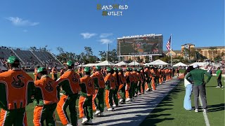 FAMU Marching 100 Halftime Show Vs MVSU 2024  Watch in 4K [upl. by Aihsenek868]