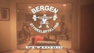 Bergen Styrkeløftklubb utvider [upl. by Drus]