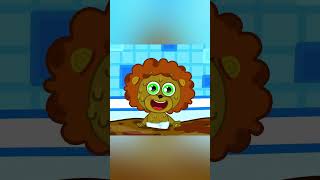 LionET  Bubble Bath in the tub  Cartoon for Kids [upl. by Nyrad178]