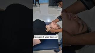 Neck Pain amp Upper Back Stiffness GONE After Chiropractic Adjustment DrRakesh Kumar chiropractor [upl. by Gatias734]