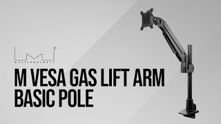 M VESA Gas Lift Arm Basic Pole [upl. by Aleciram732]