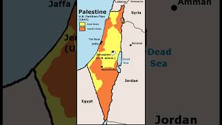 UN Partition Plan israel palestine war [upl. by Enaamuj]