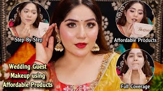 STEP BY STEP ✅ Wedding Guest Makeup Tutorial for BEGINNERS  AFFORDABLE PRODUCTS 🤩 [upl. by Erin]