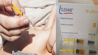 Clexane 4000antixa IU04ml injin pregnancy in urduEnoxaprin sodiumprevent blood clots DVThow [upl. by Tillfourd612]