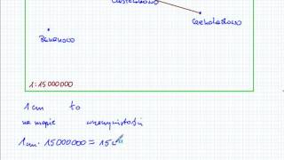 Skala na planach i mapach  Matematyka Szkoła Podstawowa i Gimnazjum [upl. by Rosene]