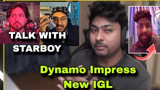 Dynamo Impress On New IGL Sardarji Talk with Starboy Explain Robin Join Hydra Leak🐉😱 [upl. by Michaele]