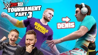 DadCity vs Denis Daily WWE 2k18 Game Tournament Match 3 [upl. by Howell]