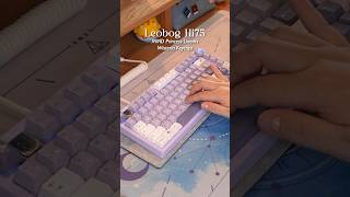 thocky Hi75 asmr 😌 no mods mechanicalkeyboard typing asmr [upl. by Nosnarb]