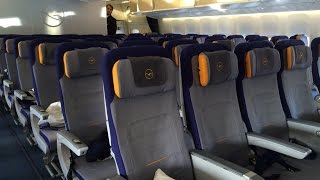 Lufthansa Boeing 7478i Economy Class Review [upl. by Orodoet98]