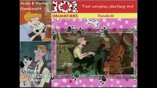 101 Dalmatians Fandub  Two couples Collab with Florelina59 [upl. by Ayhdnas]