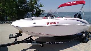 2020 TAHOE T16 LAKE CHECK AND LAND INSPECTION [upl. by Llecrep]