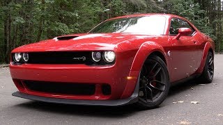 2018 Dodge Challenger SRT Hellcat Widebody Start Up Test Drive amp In Depth Review [upl. by Kapeed954]