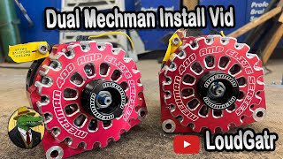 Dual Mechman Alternator Install  2005 Tahoe 0513 GM [upl. by Barcroft]